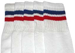 R.Blue/Red Tube Sock