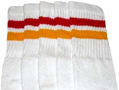 Red/Gold Tube Sock